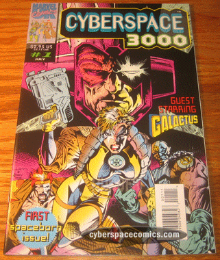 Cyberspace 3000 #1 glows in the dark