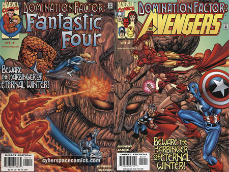 Domination Factor #1 Avengers & Fantastic Four