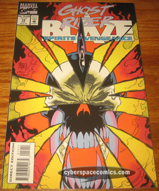 Ghost Rider/Blaze: Spirits of Vengeance #12 glows in the dark
