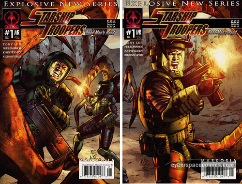 Starship Troopers: Dead Man's Hand #1 A B