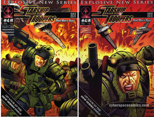 Starship Troopers: Dead Man's Hand #4 A B