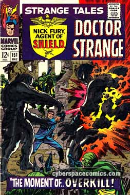 Strange Tales #151 by Jim Steranko