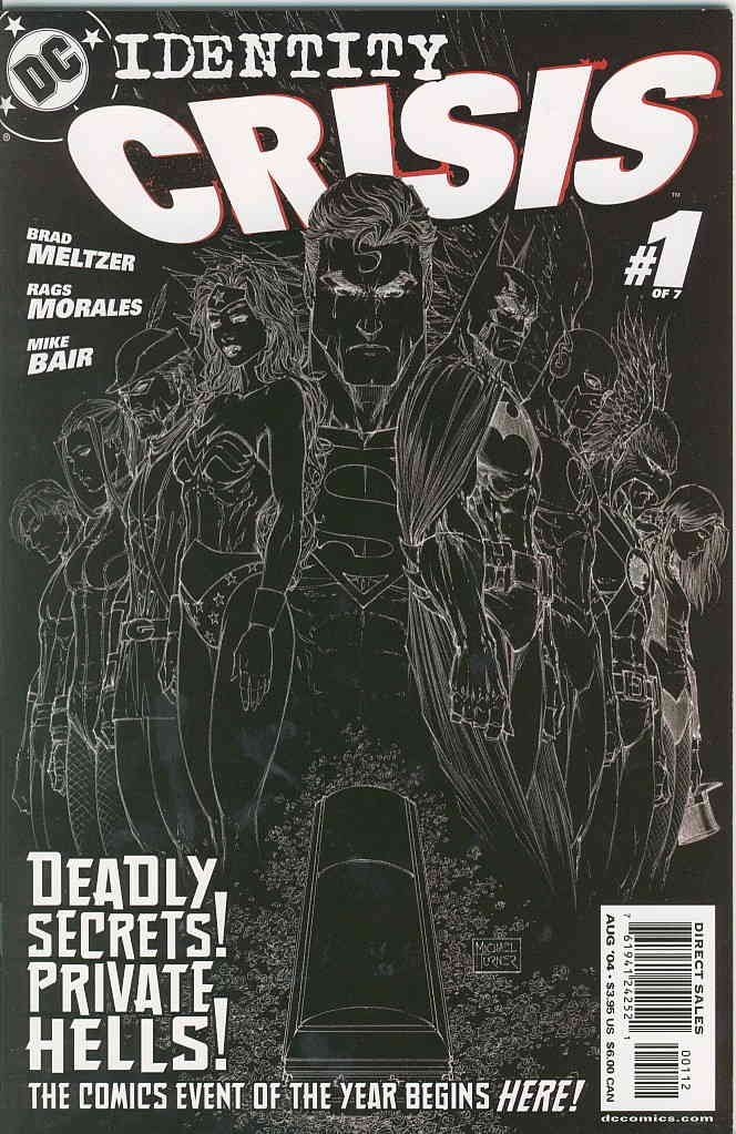 Identity Crisis #1 (2nd) FN ; DC | Brad Meltzer Michael Turner