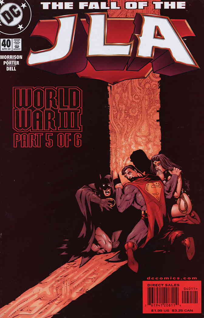 JLA #40 VF/NM ; DC | Justice League of America Grant Morrison