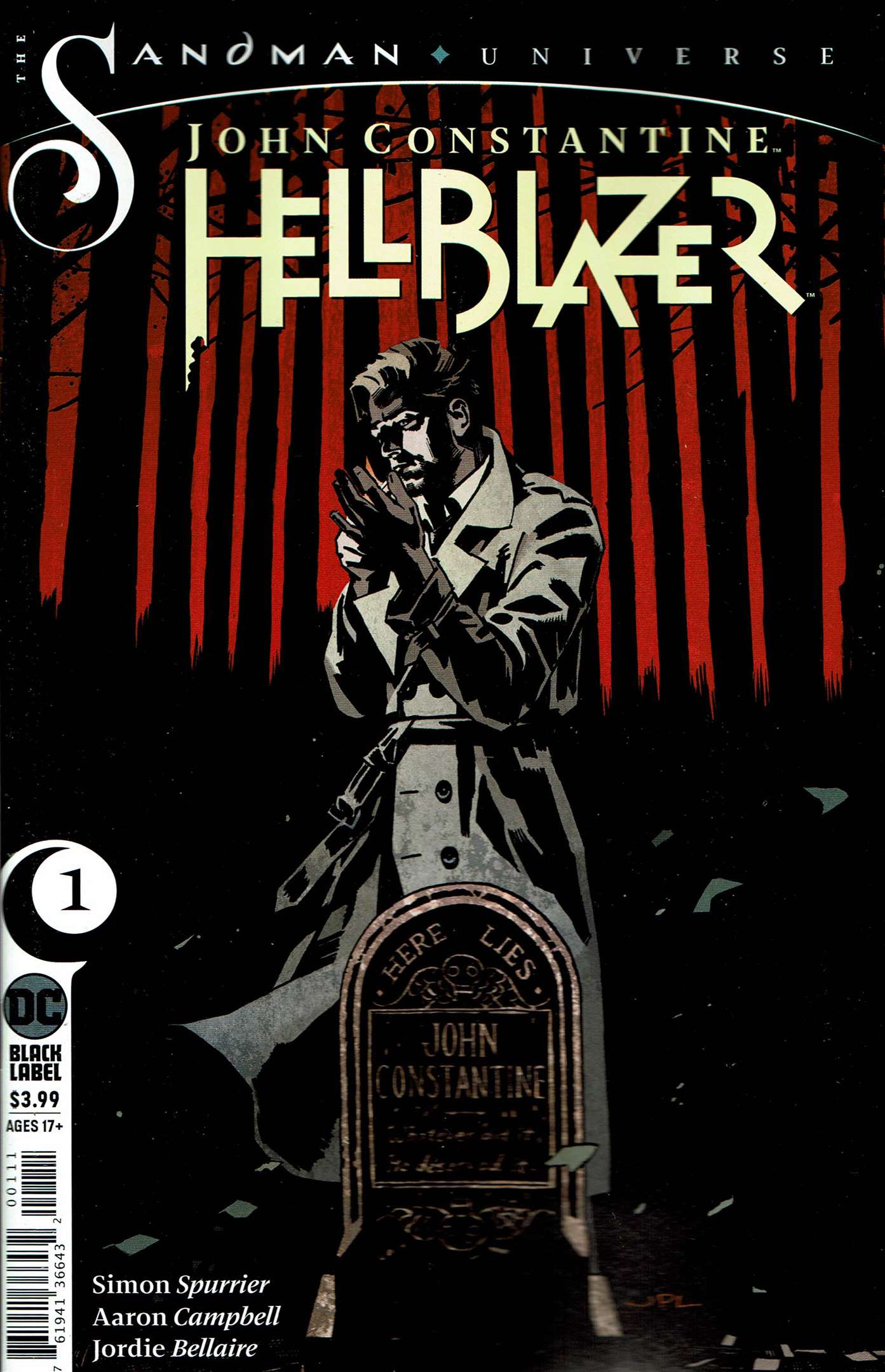 John Constantine: Hellblazer #1 FN ; DC | Black Label Sandman Universe