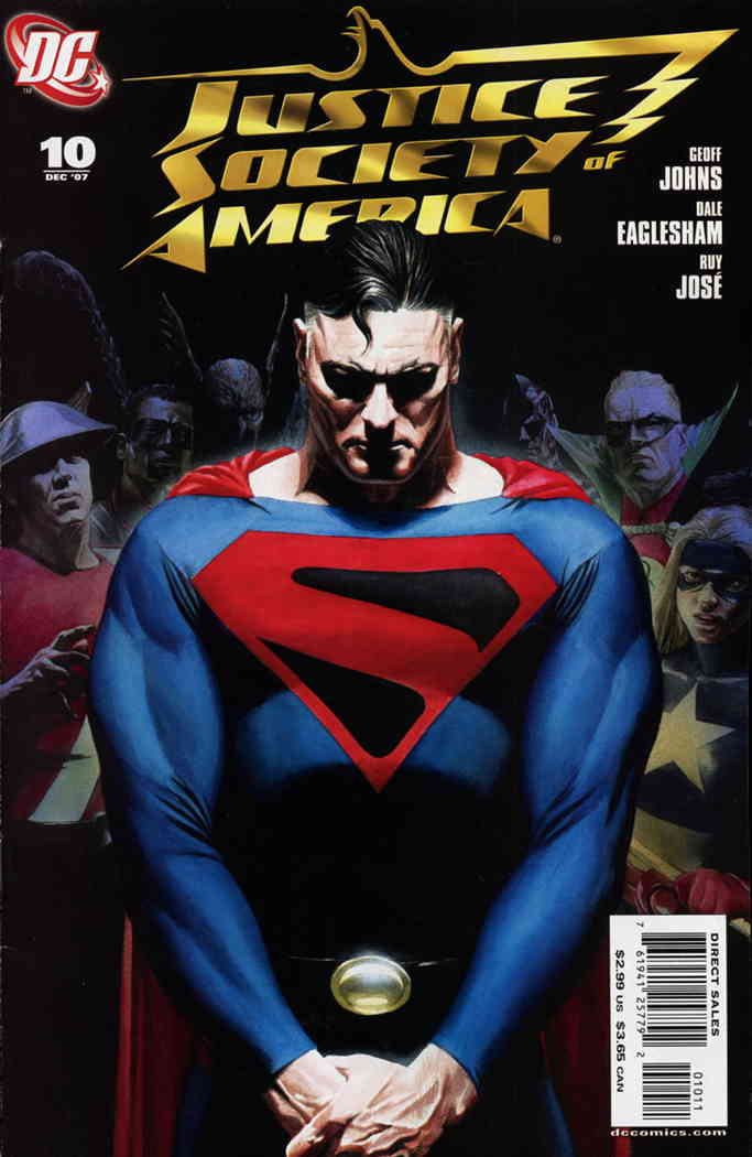 Justice Society of America (2nd Series) #10 FN ; DC | Geoff Johns Alex Ross