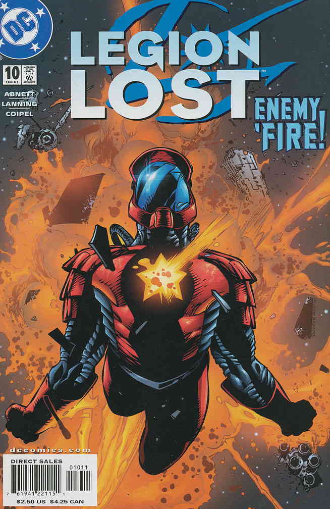 Legion Lost #10 VF/NM ; DC | Dan Abnett Andy Lanning Legion of Super-Heroes