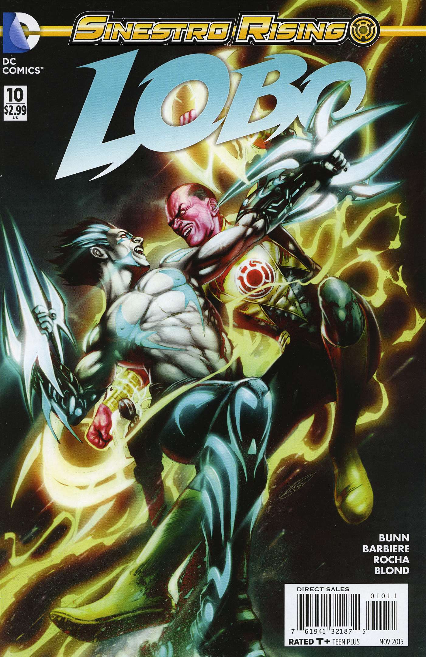 Lobo (3rd Series) #10 VF ; DC | New 52 Sinestro Rising