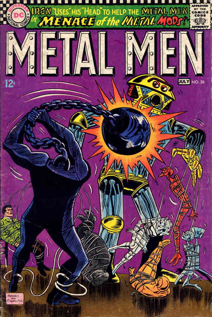 Metal Men #26 VG ; DC | low grade comic July 1967 Metal Mods