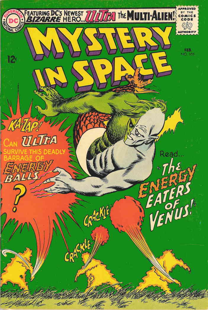 Mystery in Space #105 FN ; DC | Ultra the Multi-Alien 1966