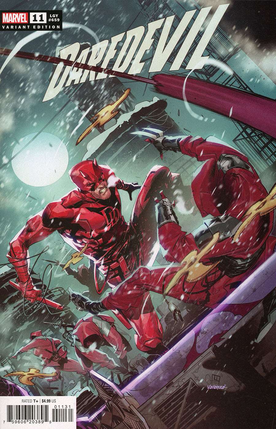 Daredevil (7th Series) #11B VF/NM ; Marvel | 659 Variant
