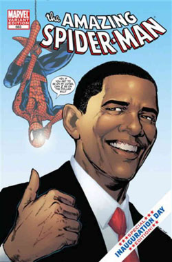 Amazing Spider-Man #583 Obama variant