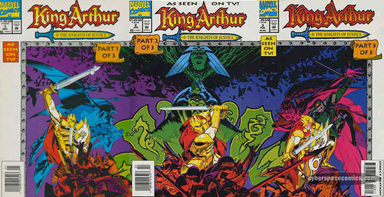 King Arthur & the Knights of Justice #1 2 3