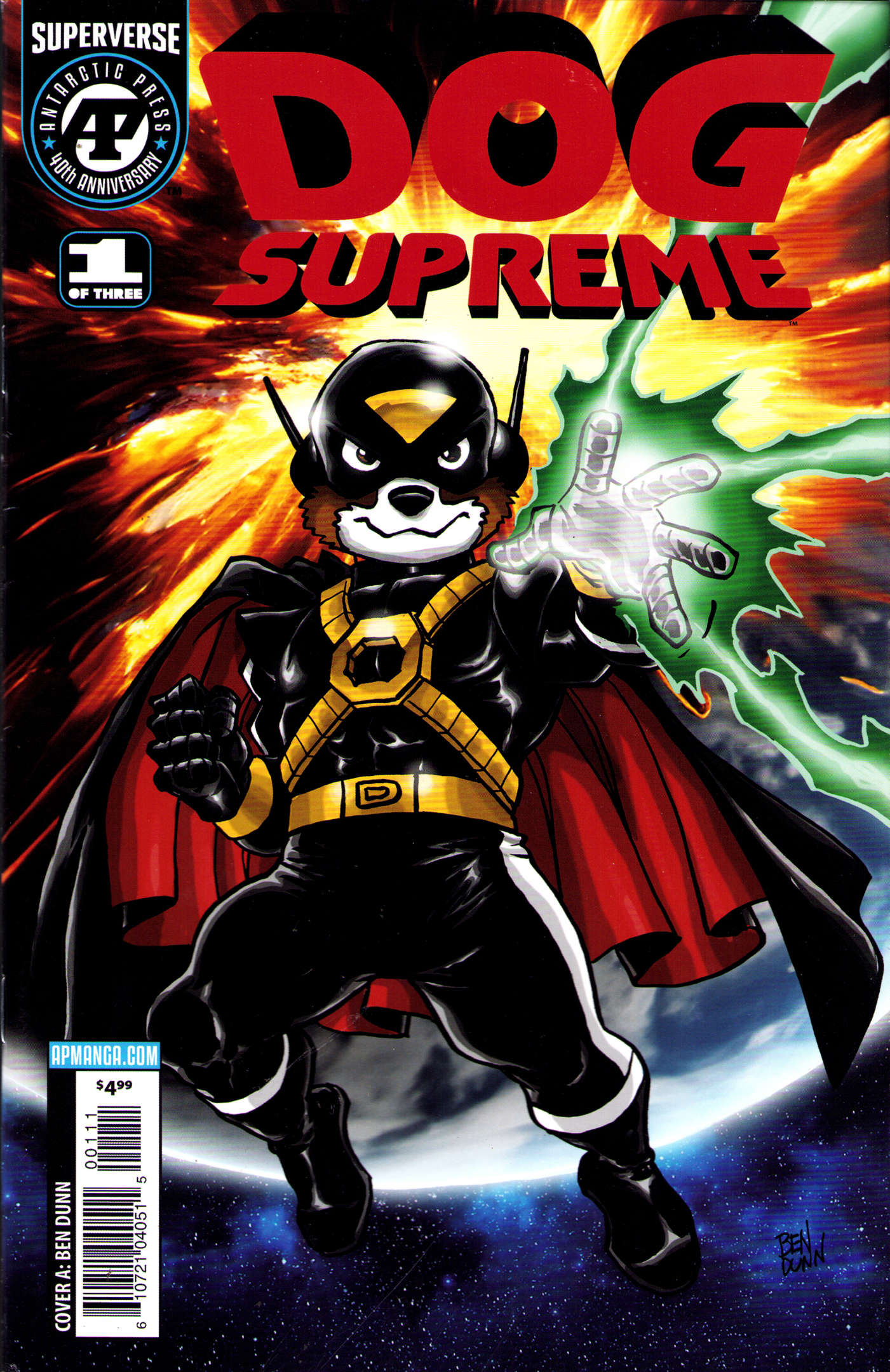Dog Supreme #1A VF/NM ; Antarctic | Superverse Ben Dunn