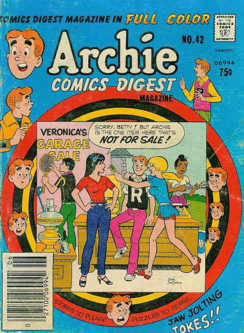 Archie Digest Magazine #42 FN ; Archie | June 1980 Garage Sale