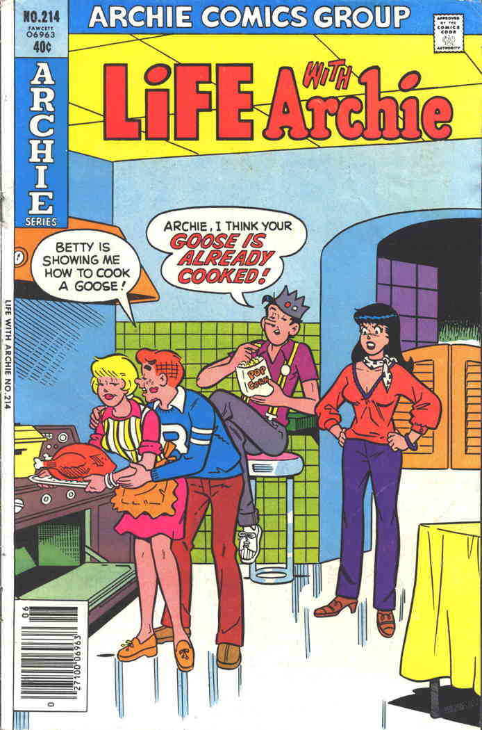 Life with Archie #214 POOR; Archie | low grade - June 1980 Cooked Goose ...