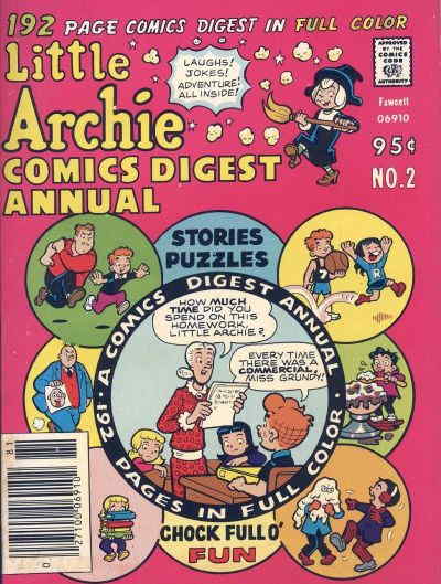 Little Archie Comics Digest Magazine #2 FN ; Archie | 1978 Annual