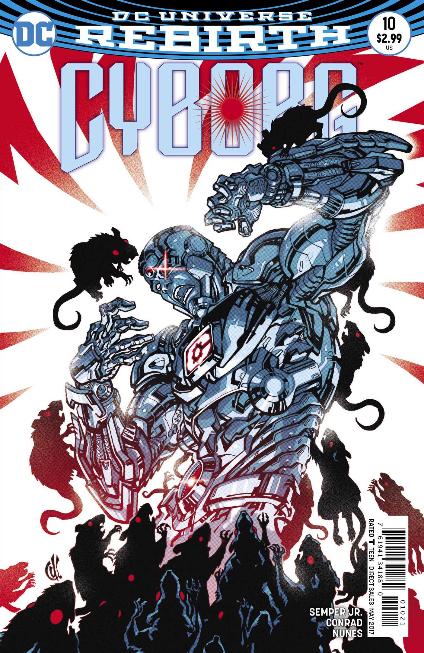 Cyborg (2nd Series) #10A VF/NM; DC | Rebirth - w/Bag+Board | eBay