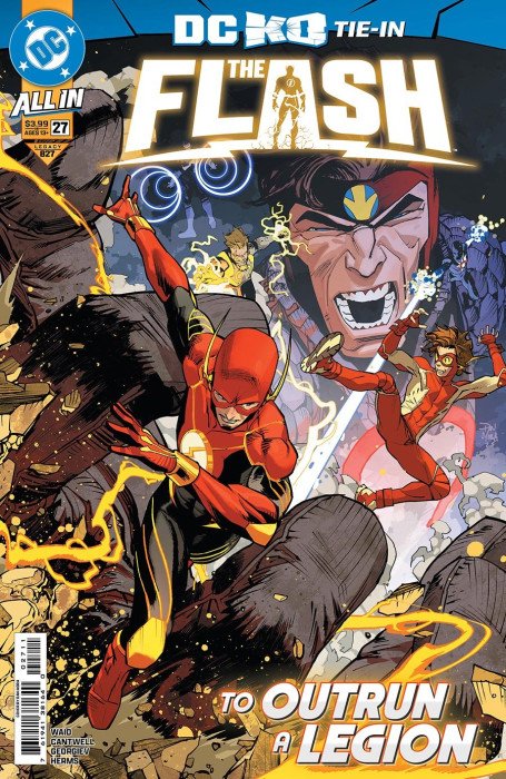 Flash, The (6th Series) #27A VF/NM ; DC | 827 All In DC K.O. Tie-In DC KO