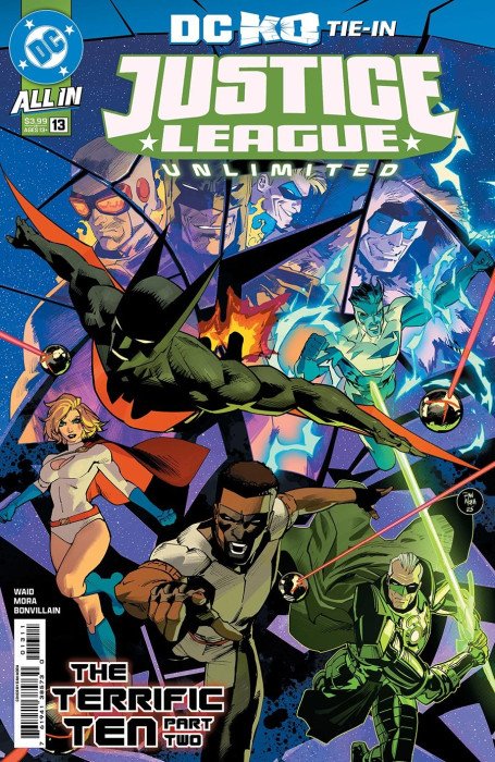Justice League Unlimited (2nd Series) #13A VF/NM ; DC | All In DC K.O. Tie-In Ba
