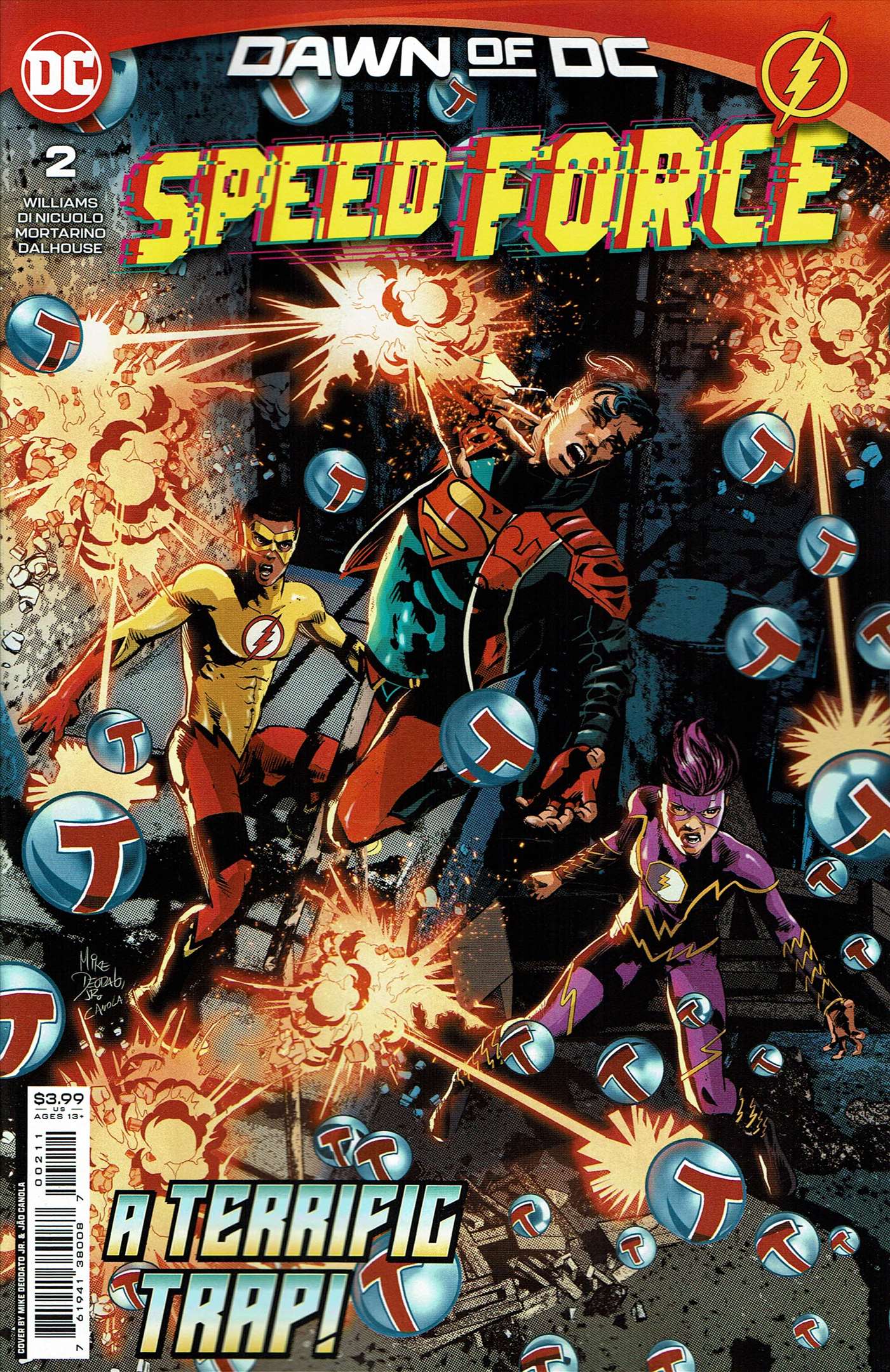 Speed Force (2nd Series) #2A VF/NM ; DC | Flash Spin-Off Dawn of DC