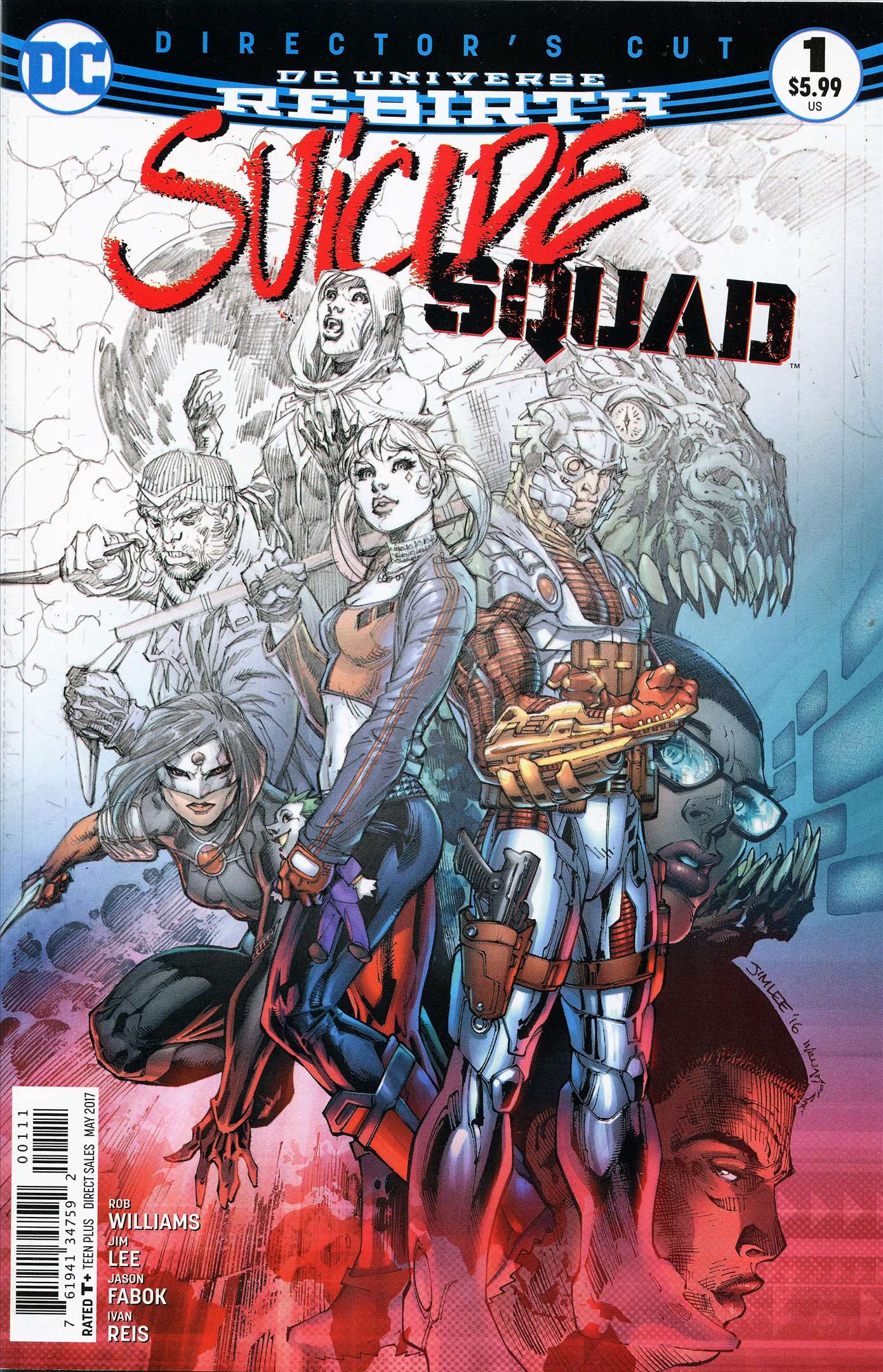 Suicide Squad (4th Series) #1V28 FN; DC | Rebirth Director's Cut Jim ...