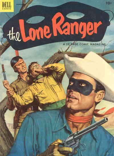 Lone Ranger, The (Dell) #55 FAIR ; Dell | low grade comic January 1953 ...