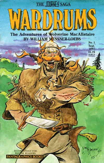 Journey: Wardrums #1 VF; Fantagraphics | Sepia Edition William Messner-Loebs – w