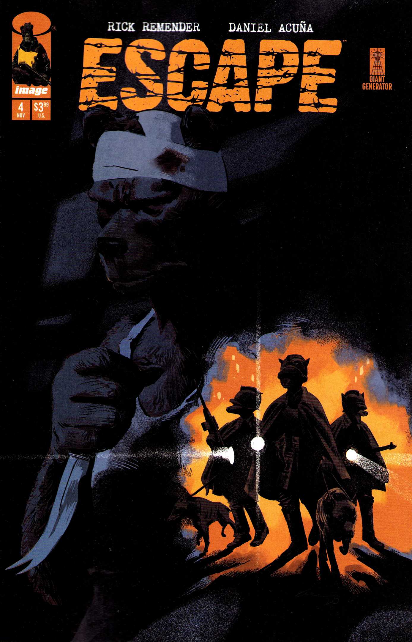 Escape (Image) #4A VF/NM ; Image | Rick Remender Giant Generator