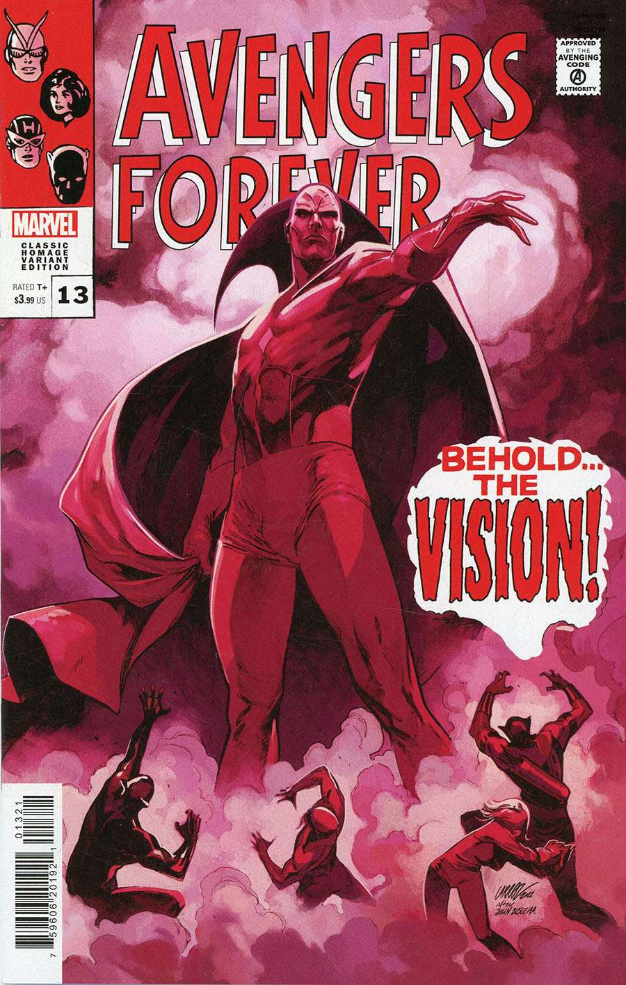 Avengers Forever (2nd Series) #13A VF/NM ; Marvel | Classic Homage Variant
