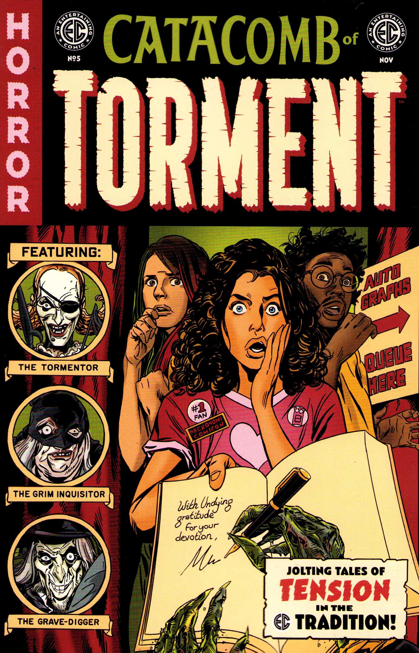 Catacomb of Torment #5A VF/NM ; Oni | EC Horror