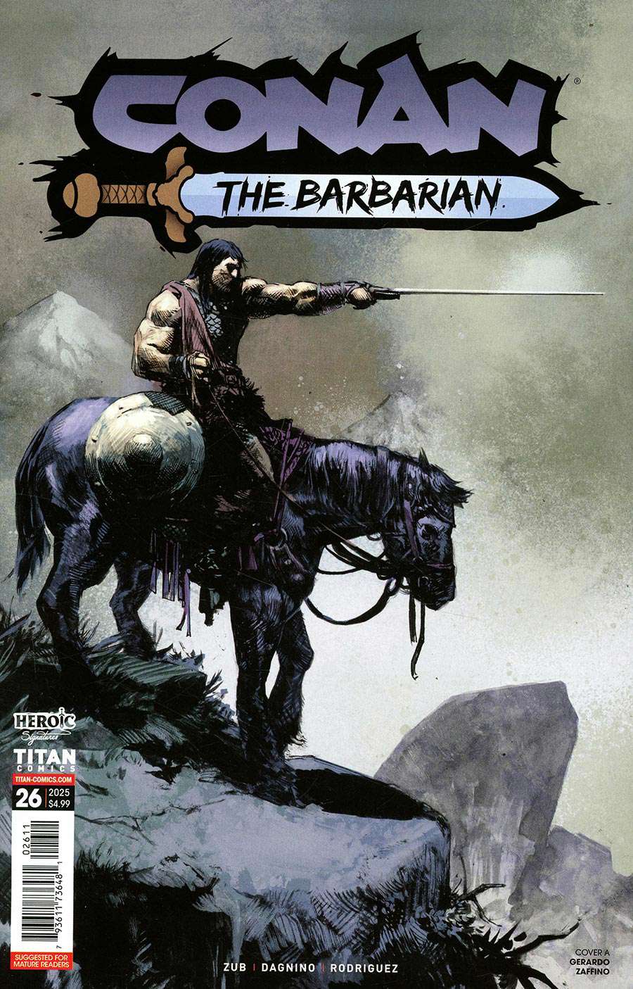 Conan: The Barbarian (Titan) #26A VF/NM ; Titan