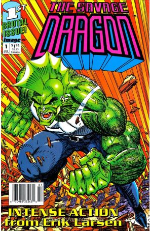 Savage Dragon (Mini-Series) 1 (Newsstand) published by Image with cover art by Erik Larsen
