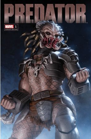 Predator (Marvel) 1O published by Marvel with cover art by Junggeun Yoon