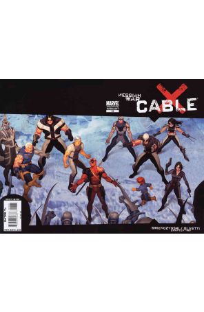 Cable (2nd Series) 13 (2nd) published by Marvel with cover art by Ariel Olivetti