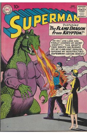 Superman (1st Series) 142 published by DC with cover art by Curt Swan