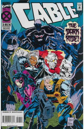 Cable 17 Deluxe published by Marvel with cover art by Steve Skroce