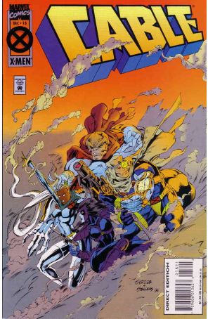 Cable 18 published by Marvel with cover art by Steve Skroce