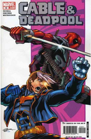 Cable/Deadpool 19 published by Marvel with cover art by Patrick Zircher
