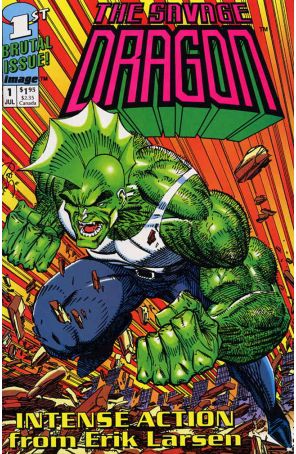 Savage Dragon (Mini-Series) 1 published by Image with cover art by Erik Larsen