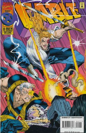 Cable 22 published by Marvel with cover art by Ian Churchill