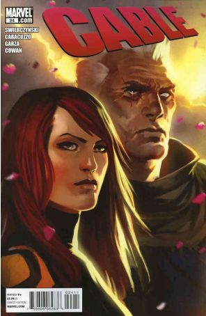 Cable (2nd Series) 24 published by Marvel with cover art by Marko Djurdjevic