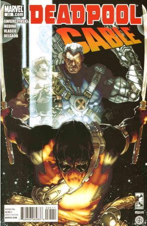 Cable (2nd Series) 25 published by Marvel with cover art by Simone Bianchi