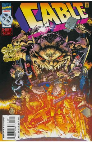 Cable 27 published by Marvel with cover art by Ian Churchill