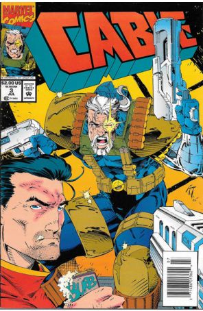 Cable 3 (Newsstand) published by Marvel with cover art by Art Thibert