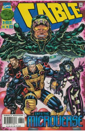 Cable 38 published by Marvel with cover art by Ian Churchill