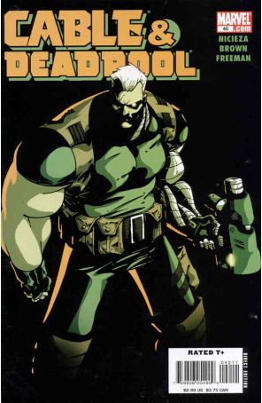Cable/Deadpool 40 published by Marvel with cover art by Skottie Young