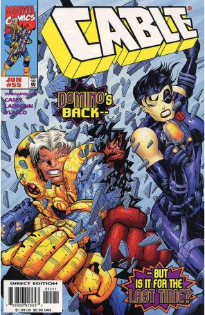 Cable 55 published by Marvel