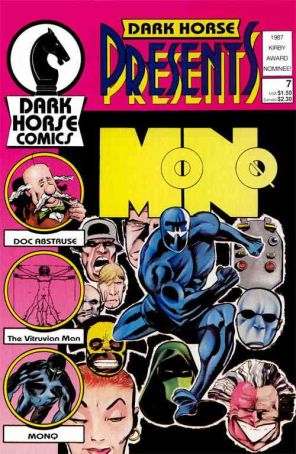 Dark Horse Presents 7 published by Dark Horse with cover art by Tony Salmons