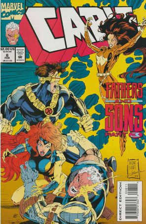 Cable 8 published by Marvel with cover art by Tony Daniel